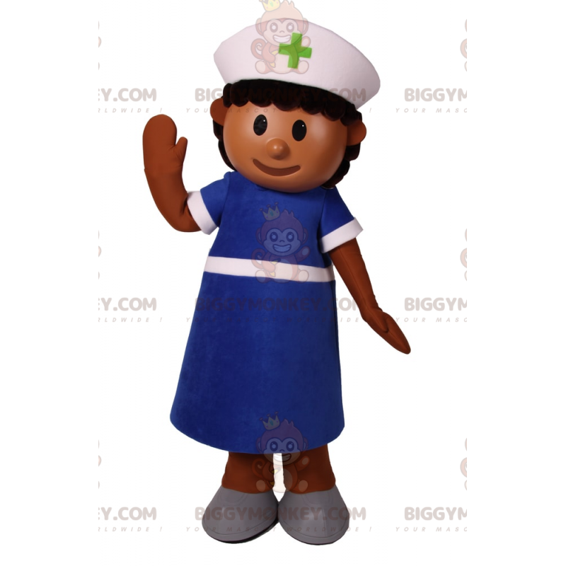Karakter BIGGYMONKEY™ Mascottekostuum - Verpleegster -