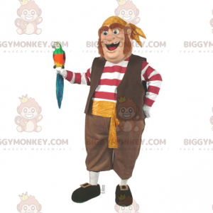 Kostým maskota postavy BIGGYMONKEY™ - Námořník pirátské lodi –