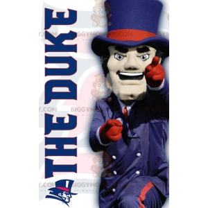 Politiker Geschäftsmann Duke BIGGYMONKEY™ Maskottchen Kostüm -