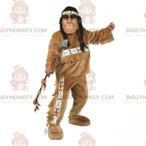 Character BIGGYMONKEY™ maskottiasu - Native American Heimon