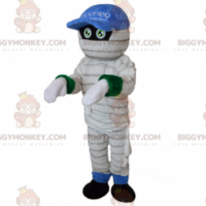 Character BIGGYMONKEY™ Mascot Costume - Mummy with Cap –