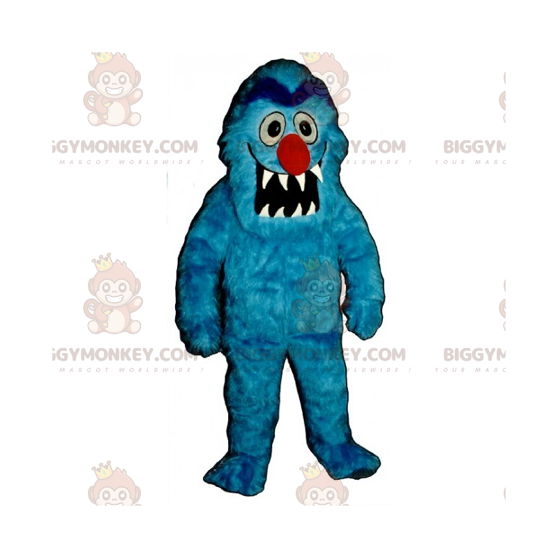 Traje de mascote de personagem BIGGYMONKEY™ - Monstro Azul –