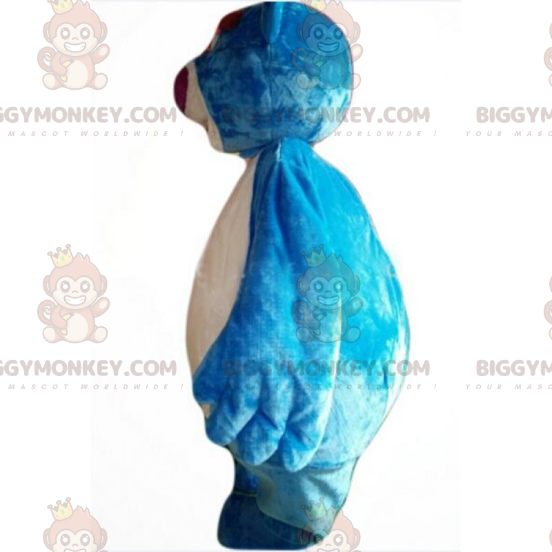 Character BIGGYMONKEY™ Mascot Costume - Blue Bear –