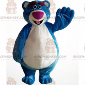 Character BIGGYMONKEY™ Mascot Costume - Blue Bear –