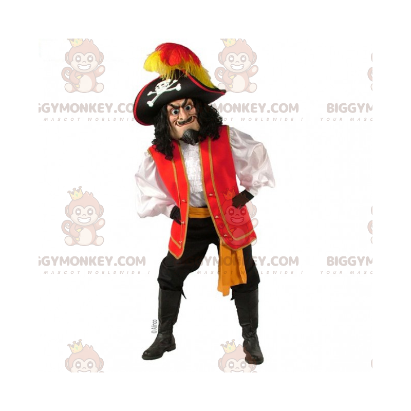 Charakter BIGGYMONKEY™ Maskottchenkostüm – Pirat -