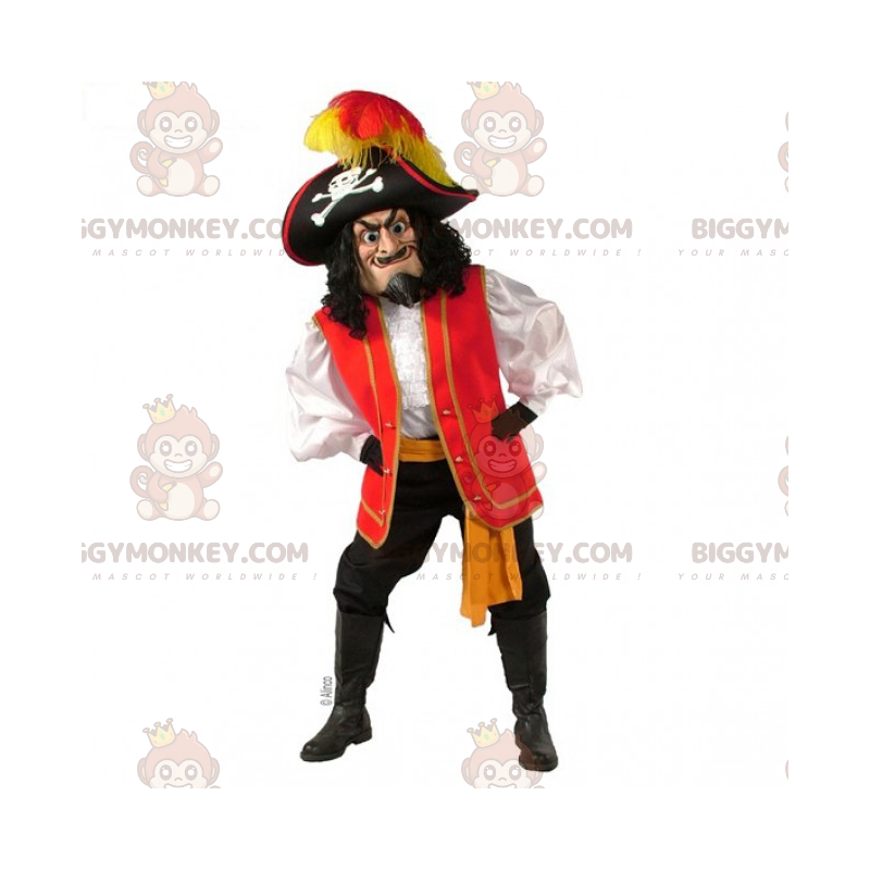 Costume de mascotte BIGGYMONKEY™ de personnage - Pirate -