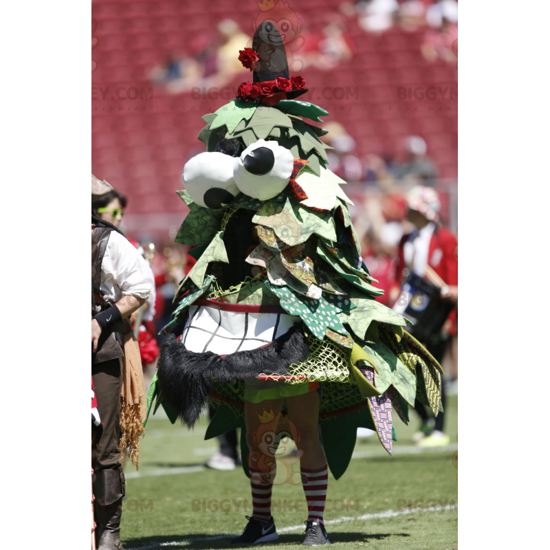 Giant Green Tree Original BIGGYMONKEY™ Mascot Costume –