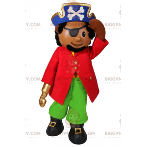 Costume de mascotte BIGGYMONKEY™ de personnage - Pirate avec