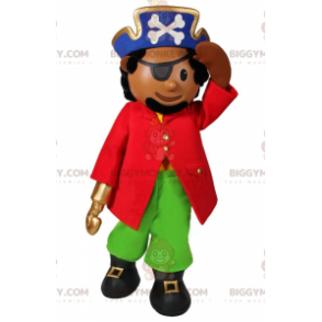 Costume de mascotte BIGGYMONKEY™ de personnage - Pirate avec