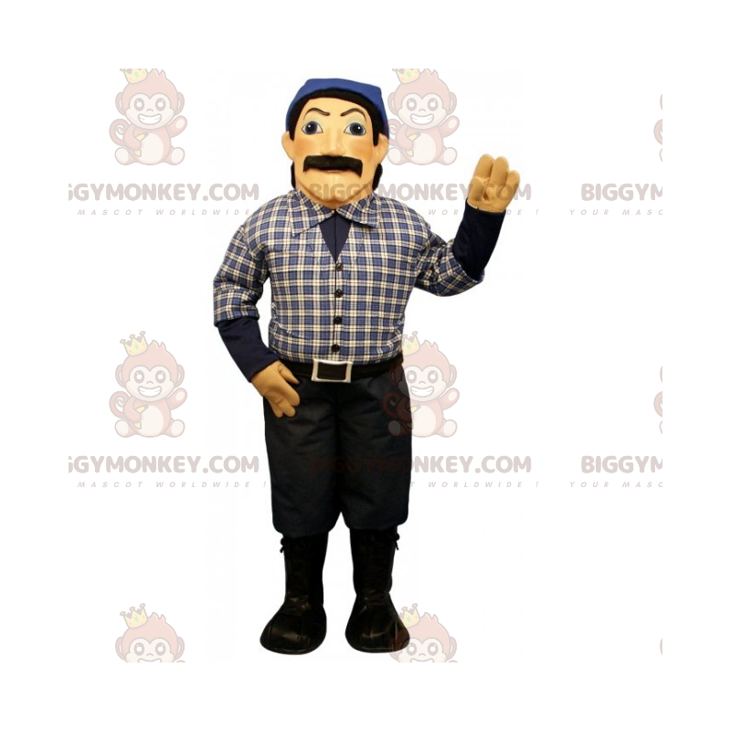 Personaggio Costume da mascotte BIGGYMONKEY™ - Idraulico -