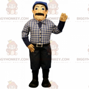 Karakter BIGGYMONKEY™ maskotkostume - blikkenslager -