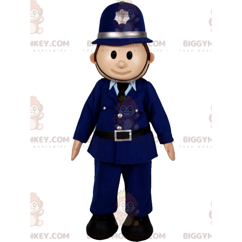 Personaggio BIGGYMONKEY™ Costume da mascotte - Poliziotto -