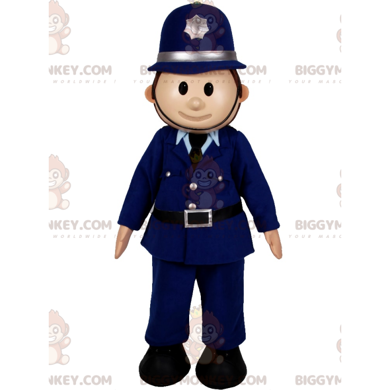 Traje de Mascote Personagem BIGGYMONKEY™ - Policial –
