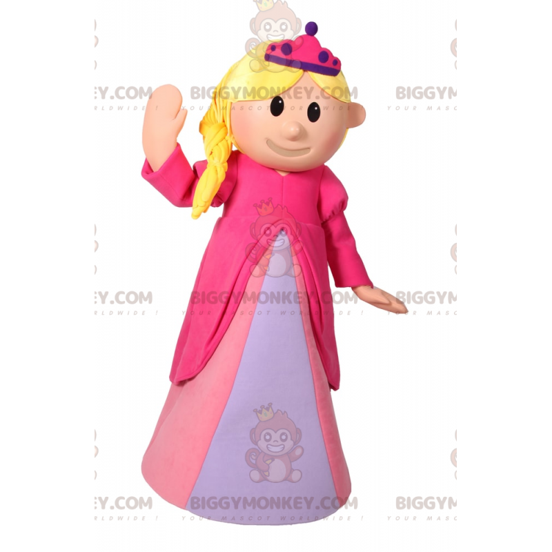 Traje de mascote de personagem BIGGYMONKEY™ - Princesa de