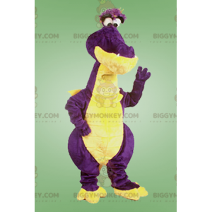 Στολή μασκότ Giant Purple and Yellow Dragon BIGGYMONKEY™ -
