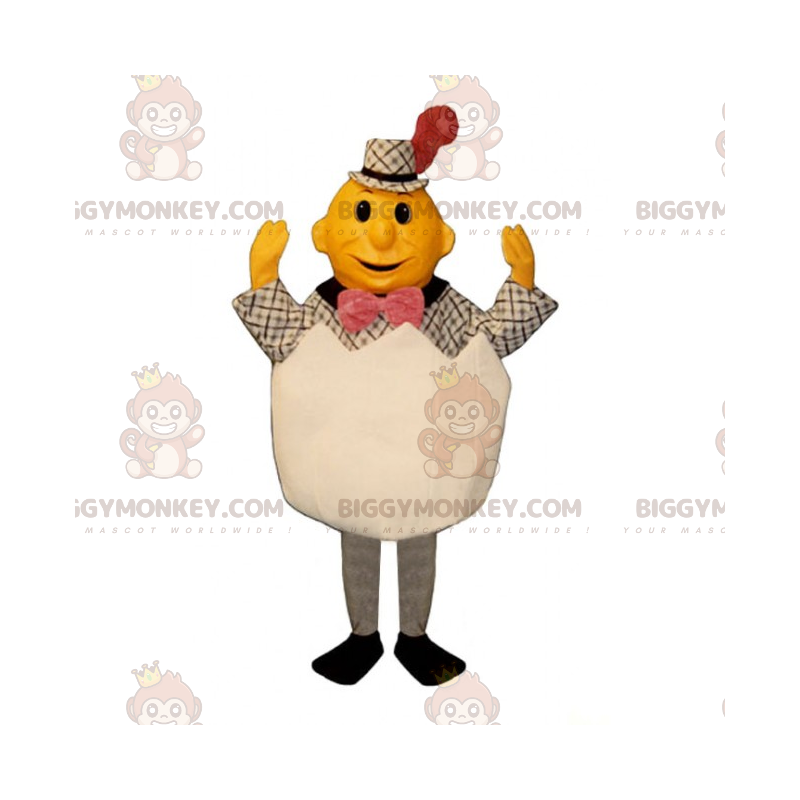 Στολή μασκότ BIGGYMONKEY™ Character Eggshell - Biggymonkey.com