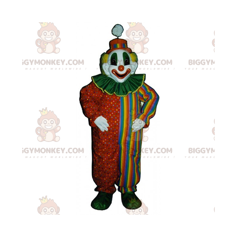 Circuskarakter BIGGYMONKEY™ Mascottekostuum - Clown -