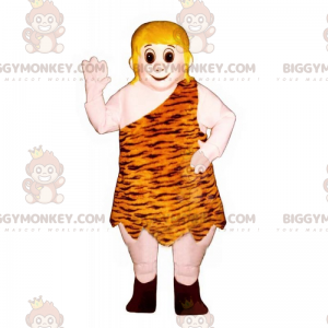 Prehistorisch personage BIGGYMONKEY™ mascottekostuum -