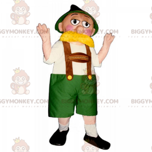 Disfraz de mascota BIGGYMONKEY™ del personaje Oktoberfest -
