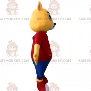 Disfraz de mascota BIGGYMONKEY™ de personaje de oso -