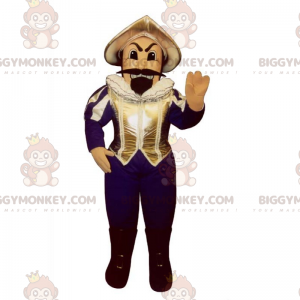 14e-eeuws personage BIGGYMONKEY™ mascottekostuum -