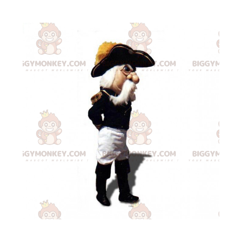 Figurka historyczna Kostium maskotka BIGGYMONKEY™ — kapitan