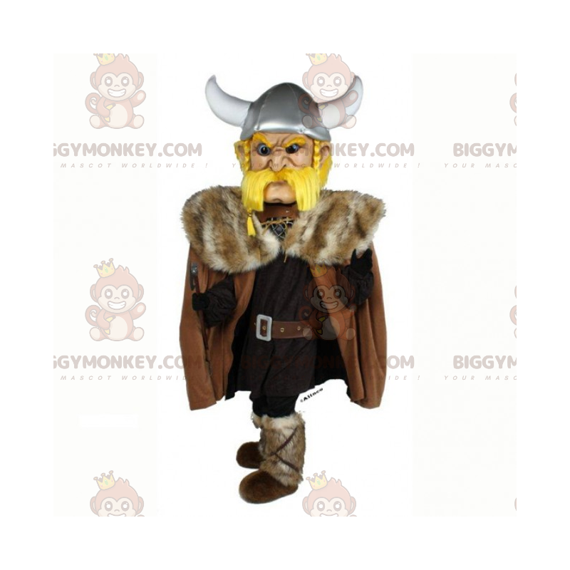 Historická postava Kostým maskota BIGGYMONKEY™ – kapitán Viking