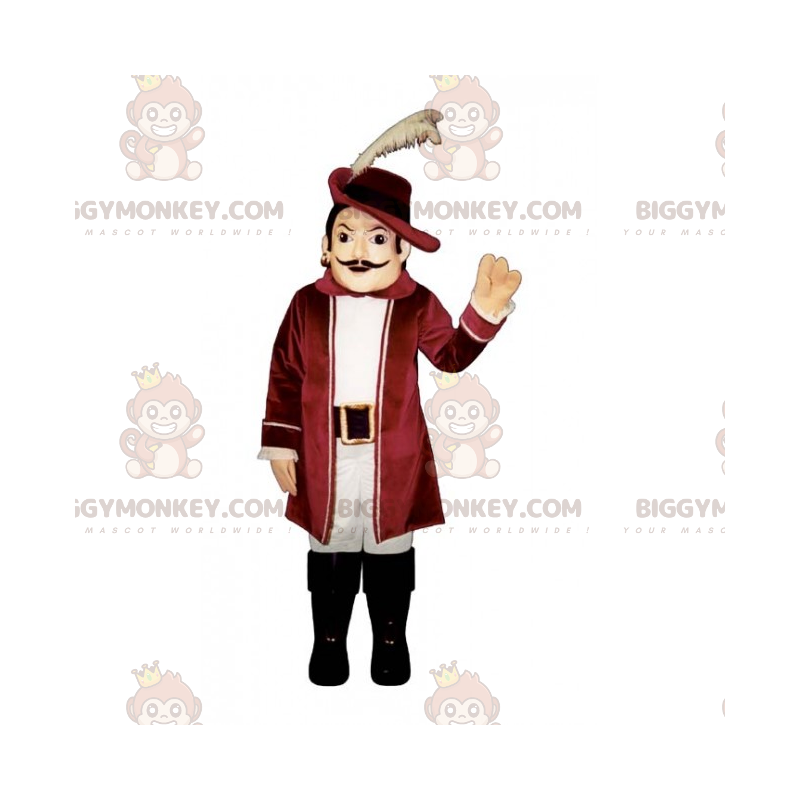 Historical Figure BIGGYMONKEY™ Mascot Costume - Conquistador -