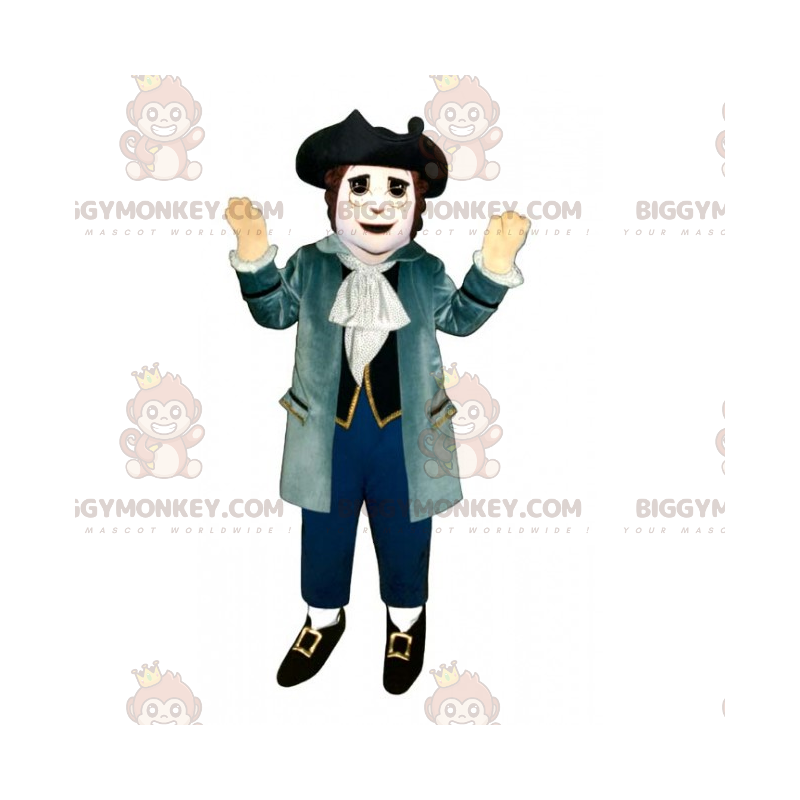 Figura histórica Traje de mascota BIGGYMONKEY™ - Molière -