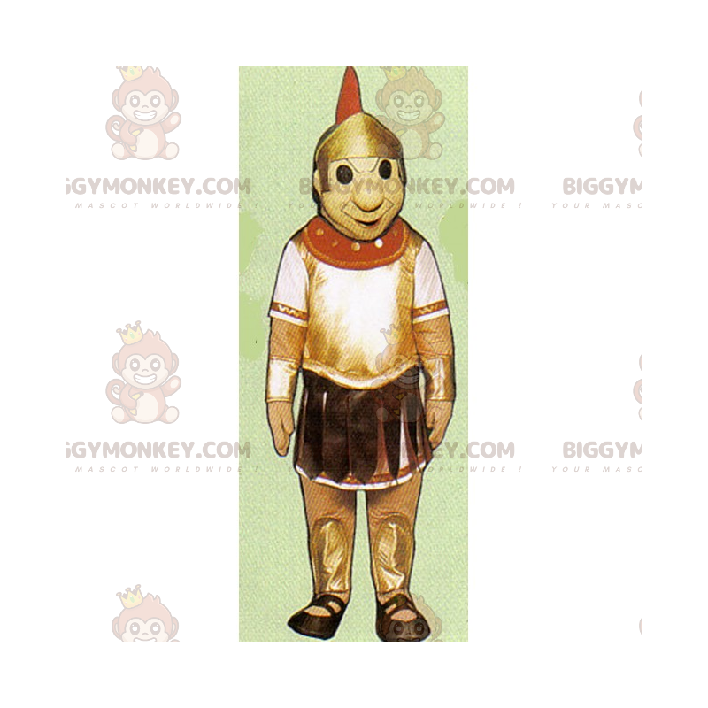 Historisk figur BIGGYMONKEY™ maskotdräkt - romersk soldat -
