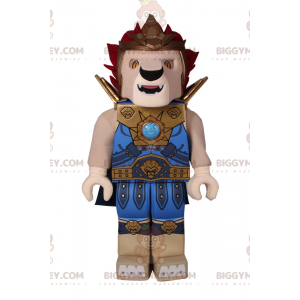 Costume de mascotte BIGGYMONKEY™ de personnage Lego - Lion en