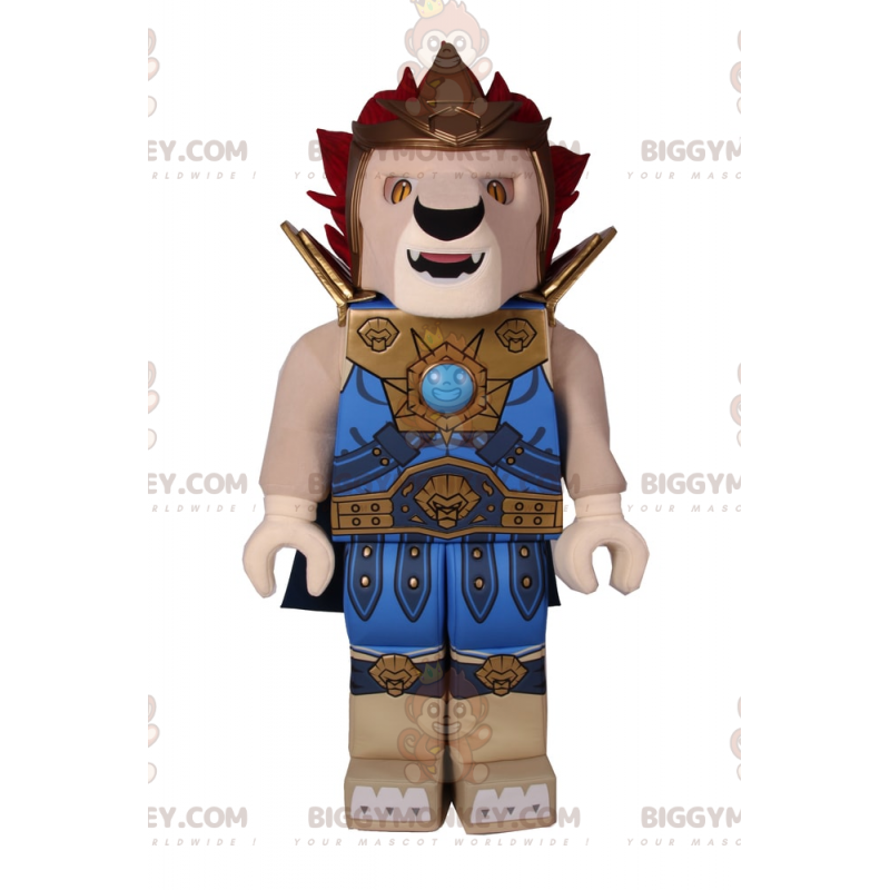 Lego Character BIGGYMONKEY™ Maskotdräkt - Pansarlejon -