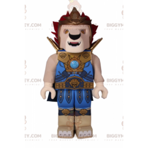 Traje de la mascota del personaje Lego BIGGYMONKEY™ - León