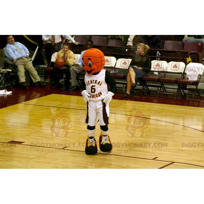 Basketball BIGGYMONKEY™ Maskottchen-Kostüm in Sportbekleidung -
