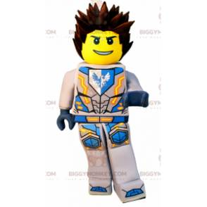 Costume da mascotte BIGGYMONKEY™ personaggio Lego corazzato -