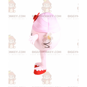 BIGGYMONKEY™ Personaje Mr Mrs Mascot Costume - Mrs Cuddle -