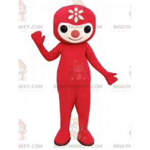 Kostým maskota s červenou postavou BIGGYMONKEY™ –