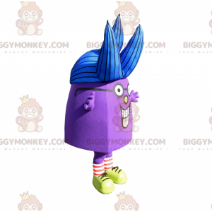 Traje de mascote de personagem roxo BIGGYMONKEY™ –