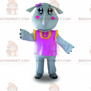 Disfraz de mascota BIGGYMONKEY™ de entrañable personaje de