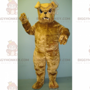 Little Tan Bulldog BIGGYMONKEY™ mascottekostuum -