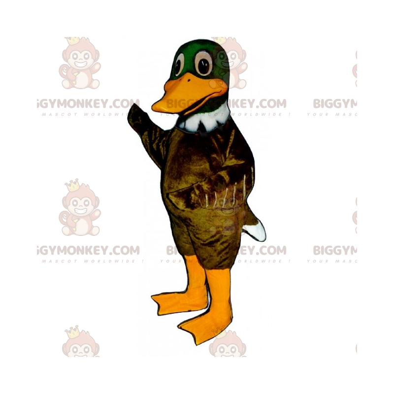 Kostým maskota Little Green Duck BIGGYMONKEY™ – Biggymonkey.com