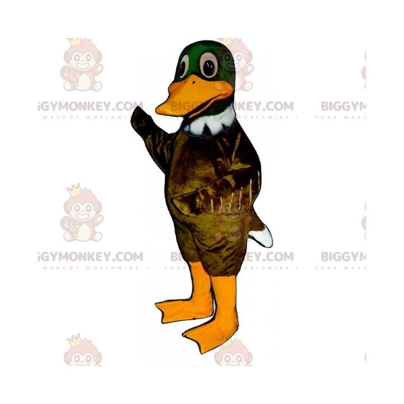 Little Green Duck BIGGYMONKEY™ Maskottchen-Kostüm -