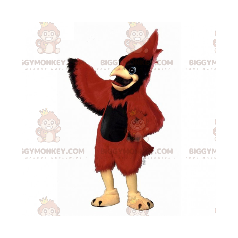 Costume de mascotte BIGGYMONKEY™ de petit Cardinal rouge -