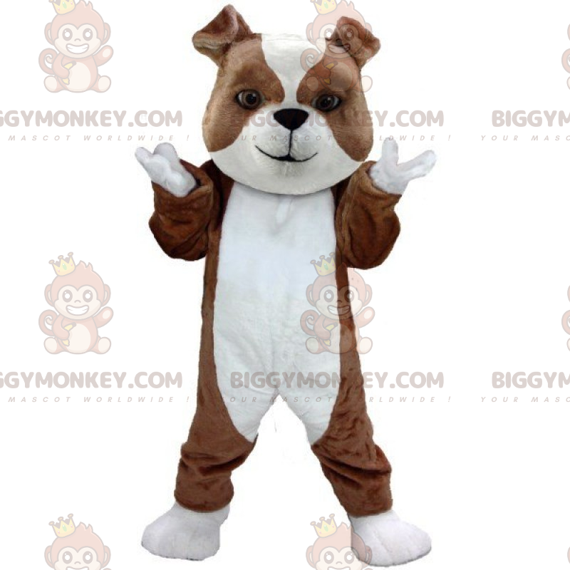 Costume da mascotte cucciolo BIGGYMONKEY™ cucciolo di Bulldog -