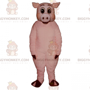 Costume de mascotte BIGGYMONKEY™ de petit cochon -