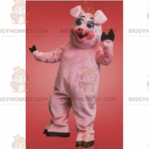 Fantasia de mascote BIGGYMONKEY™ porquinho sorridente –