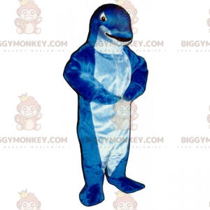 Little Blue Dolphin BIGGYMONKEY™ mascottekostuum -