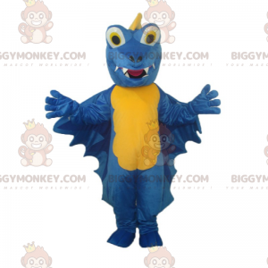 Costume da mascotte del piccolo drago sorridente BIGGYMONKEY™ -