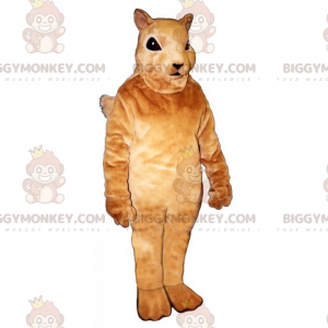 Kleine beige eekhoorn BIGGYMONKEY™ mascottekostuum -