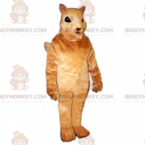 Disfraz de mascota BIGGYMONKEY™ de pequeña ardilla beige -